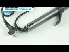 Cabelo cerâmico 2 de endireitamento do vapor do ferro do cabelo em 1 revestimento liso de ondulação da turmalina do cabelo da varinha do vapor