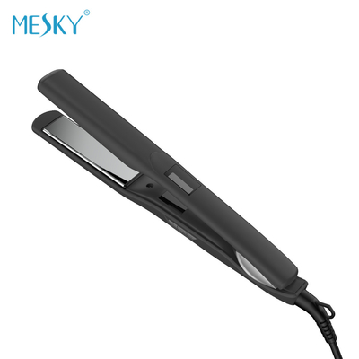 Straightener/titânio eletrônicos do cabelo de 100-240V 45W que endireita o ferro