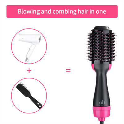 O secador de cabelo da ruptura 60℃-120℃ escova o cabelo caloroso escova para breve o cabelo