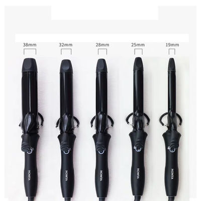 a denominação do cabelo 45W utiliza ferramentas o ferro de ondulação de 22mm 28mm 38mm para o cabelo longo e curto