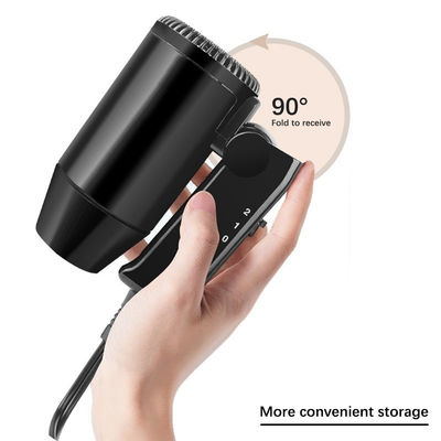 Secador de cabelo profissional da C.C. do estojo compacto 216W 12V com punho de dobramento