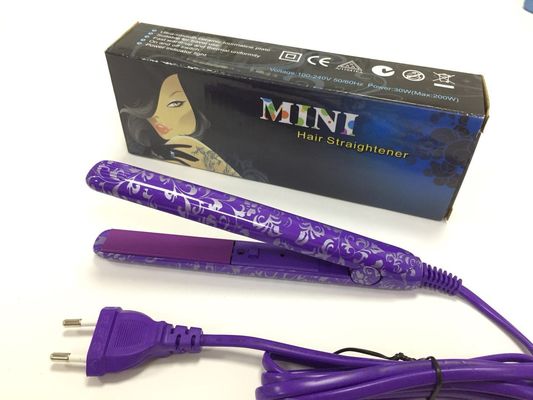 Ferro liso portátil de Mini Hair Styling Tools Mini do cabo de alimentação de Mesky 1.5m