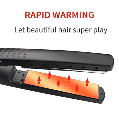 ROHS certificou PTC Heater Ceramic Hair Straightener ferro liso de 1,25 polegadas