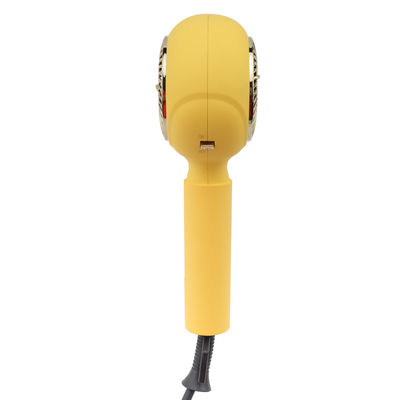 Secador de cabelo amarelo do bocal do difusor de Microfilter do secador de cabelo de 1600W Bldc