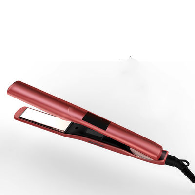 Straightener/titânio eletrônicos do cabelo de 100-240V 45W que endireita o ferro